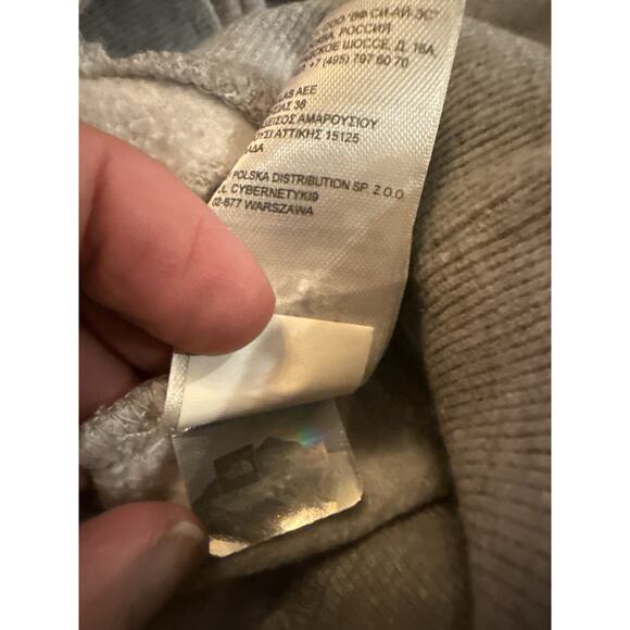 The North Face Women’s Medium Gray Pullover Hoodie Sweatshirt Fleece Lined - Picture 9 of 9